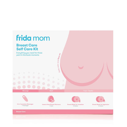 Front face of Breast Care Kit Package
