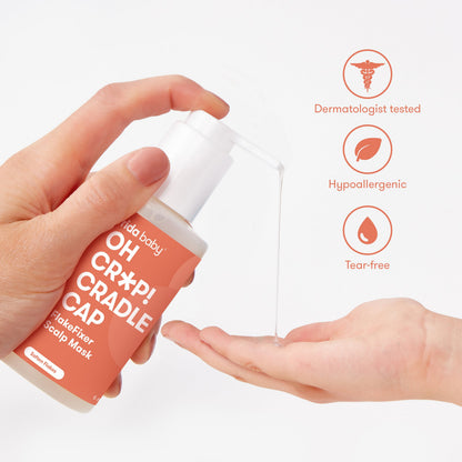 Oh Cr*p! Cradle Cap Flake Fixer Scalp Mask